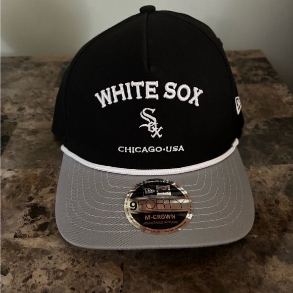 New Era Other - New Era 9FORTY Chicago White Sox A-Frame M-Crown Adjustable Hat Cap OS New